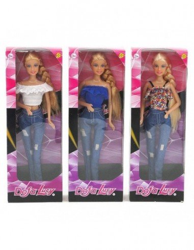 Lėlė 29 cm su džinsais