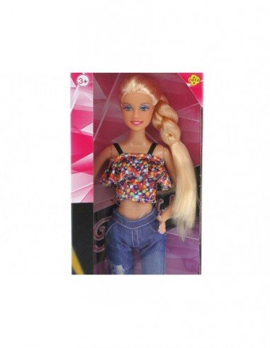 Lėlė 29 cm su džinsais