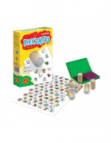 Rinkinys 6 štampukai + 78 lipdukai,...