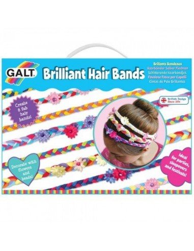 Rinkinys BRILLIANT HAIR BANDS, Galt