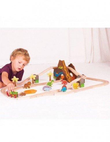 Medinis Traukinys su bėgiais 49 det.,...