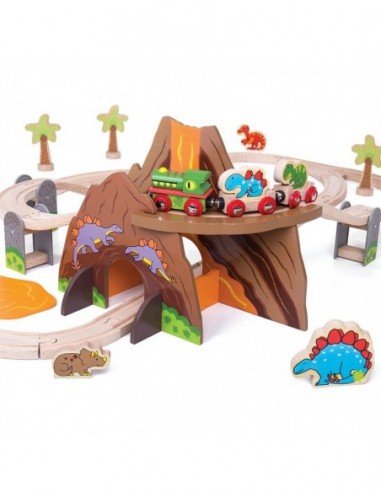 Medinis Traukinys su bėgiais 49 det.,...