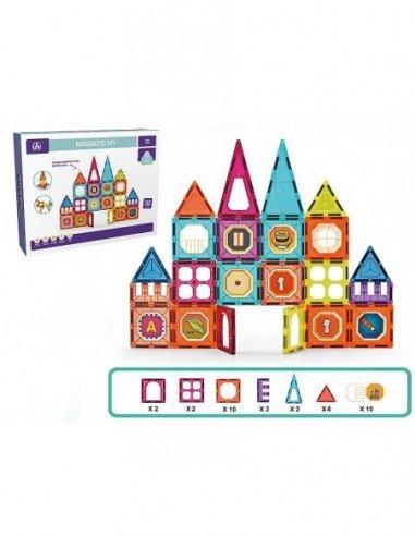 Magnetinis konstruktorius 32 det.,...