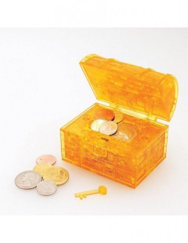 Dėlionė 3D Lobių skrynia, 52 det.