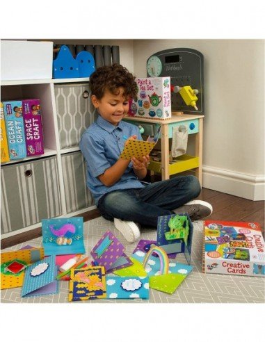 Rinkinys CREATIVE CARDS nuo 7 m., Galt