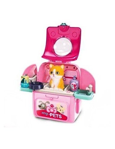 Kačiukas kuprinėje, 24x27x15cm