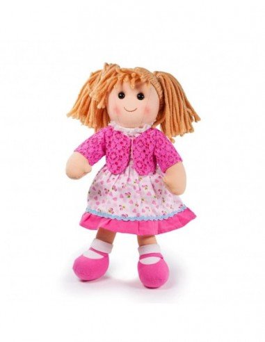 Lėlė minkšta nurengiama 38cm