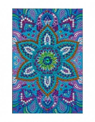 Rinkinys CRYSTAL ART Blue Mandala,...