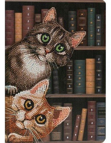 Rinkinys CRYSTAL ART Dienoraštis...