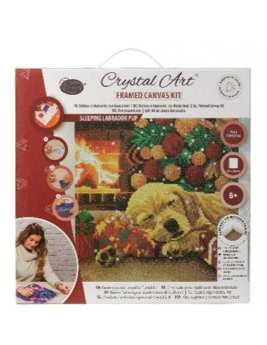 Rinkinys CRYSTAL ART Miegantis...
