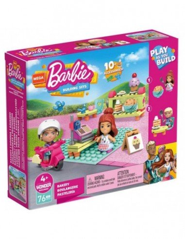 Konstruktorius Barbie Kavinė, 76 det.