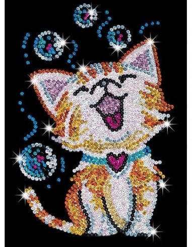 Rinkinys kūrybai SEQUIN RED Kačiukas...