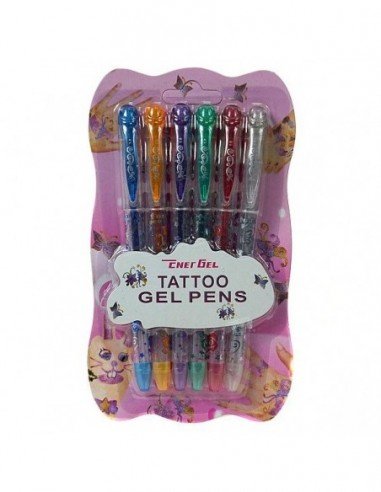 Tušinukai tatuirotėms, 6 vnt.