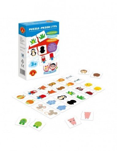 Dėlionė PUZZLE Priekis ir nugara, 36...