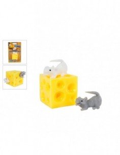 Sūris + 2 pėlytės 5cm 2