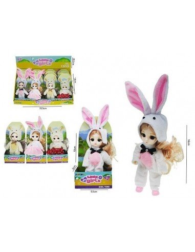 Lėlė 15cm su rūbais