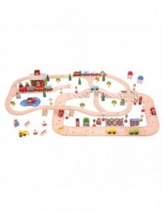 Rinkinys medinis  Traukinys... 2