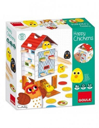 Žaidimas HAPPY CHICKENS, 3m.+, 5...