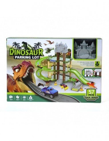 Garažas Dinosaur, 35x45x25 cm, 2...