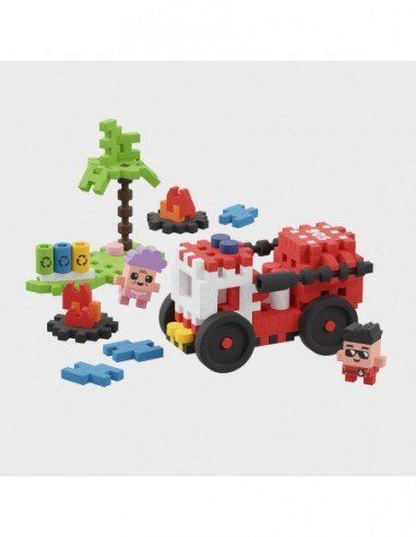 Konstruktorius MINI WAFFLE Gaisrinė,...