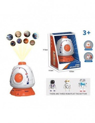 Kosminė kapsulė-projektorius (slaidas...