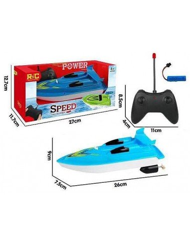 Radio valdomas laivas 26x9x7,5cm, 4...