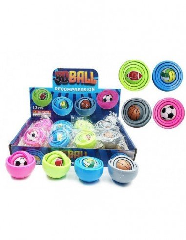 Kamuoliukas antistresinis 3D