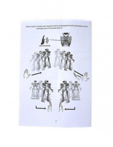 Robotas SMART ROBOT radio ir gestais...