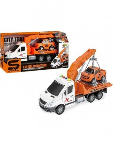 Mašina evakuatorius su šviesa ir...