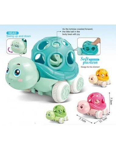 Vėžlys su ratukais ir barškučiu, 4...