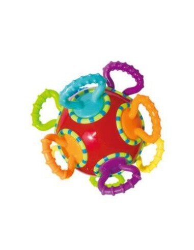 Kamuoliukas barškutis su kramtukais,...