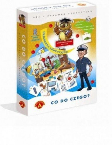 Žaidimas Kas Kam?, 5m.+, 29x20x4cm