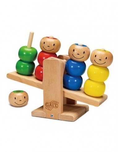 Žaislas medinis kūdikiui SEE-SAW COUNTER