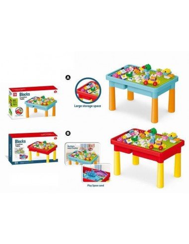 Stalas 43x30x29cm kaladėlėms 3x3cm +...