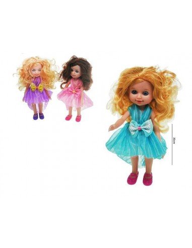 Lėlė 30cm su kaspinu