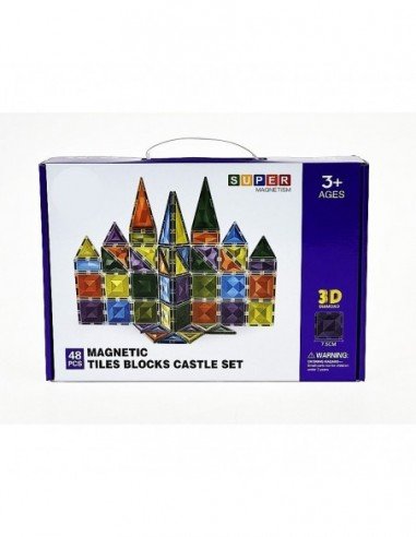 Magnetinis konstruktorius 48 det.,...