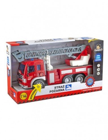Mašina Gaisrinė 30cm su šviesa ir...