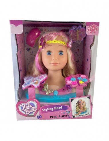 Lėlės galva BELLA 32,5x26,5x19,5cm
