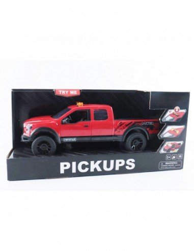 Mašina PICKUP, 35cm  su šviesa ir...