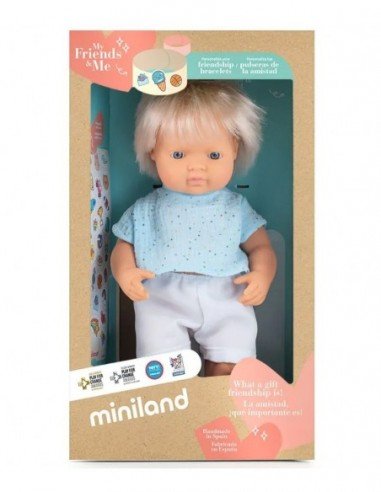 Lėlė berniukas 38 cm