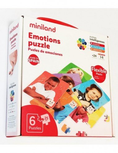 Dėlionės-Emocijos, 6vnt. (6x25 det.),...