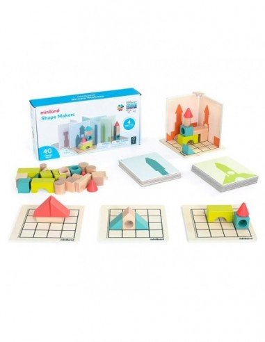 Žaidimas FORMŲ KŪRĖJAI, 40 medinių...