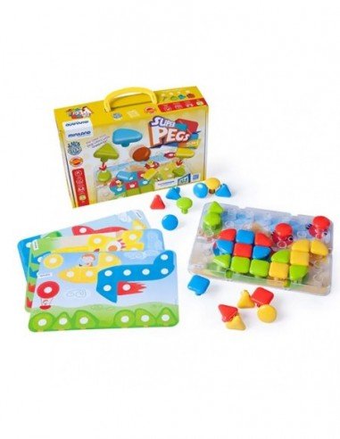 Mozaika Superpegs, 32 det.  nuo 2 iki...