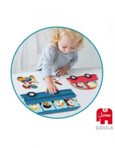 Dėlionė XXL Transportas, 18det.,...