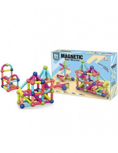 Magnetinis konstruktorius Bar Blocks,...