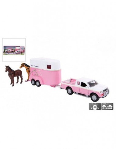 Mašina Mitsubishi L200 su priekaba...