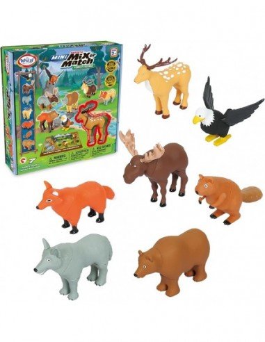 Magnetinis konstruktorius Mini Miško...