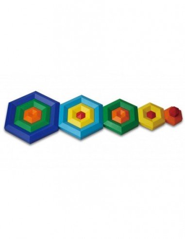 Konstruktorius HEXACUS, 12 det., 100...