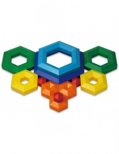 Konstruktorius HEXACUS, 12 det., 100...