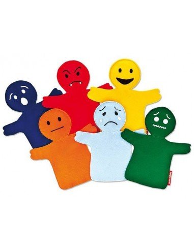Lėlės ant rankos Emocijos, 6vnt.